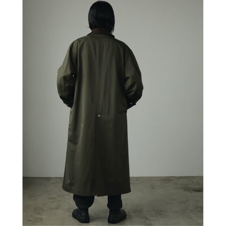 【ànuke】Twill Soutiencollar Coat