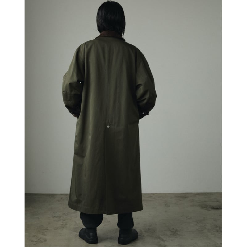 ジャケット・アウター 50s vintage soutien collar coat ànuke】Twill Soutiencollar Coat | selectshop ku