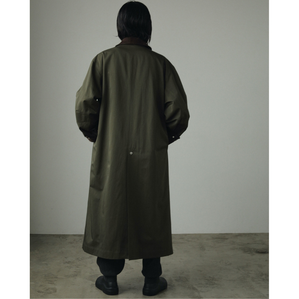 新品　ànuke アンヌークTwill Soutiencollar Coat ànuke】Twill Soutiencollar Coat | selectshop ku
