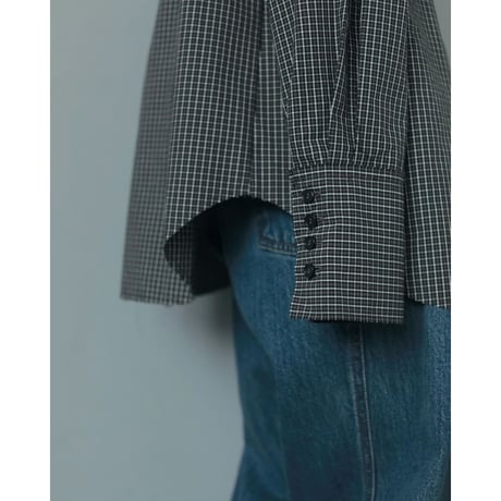 【anuke】Volume Ribbon Shirts※11月上～12月上