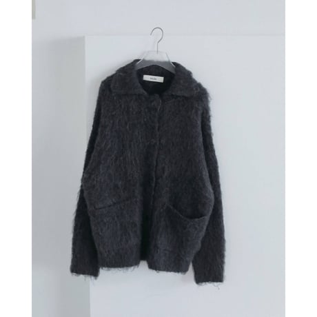 【anuke】Brushed Knit Jacket　※納期11月中旬～12月中旬
