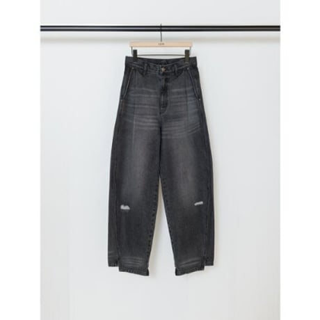 【YENN】CURVED SEAM DENIM PT　※予約