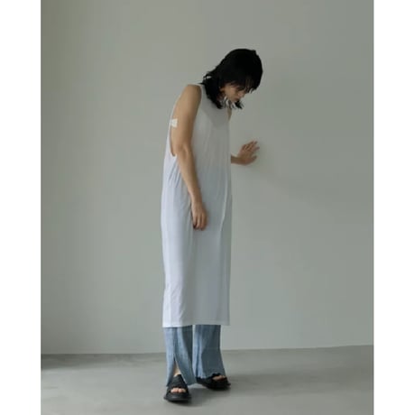 【ànuke】Shirring Slit Pants