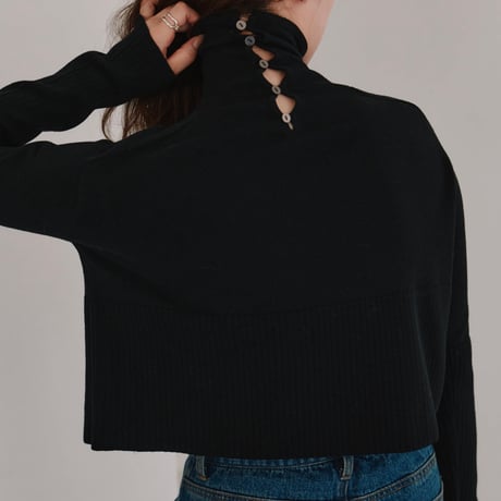 【Hella】2way knit pullover ※納期10上〜11上