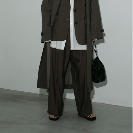 【anuke】Panel Wide Pants  ＊