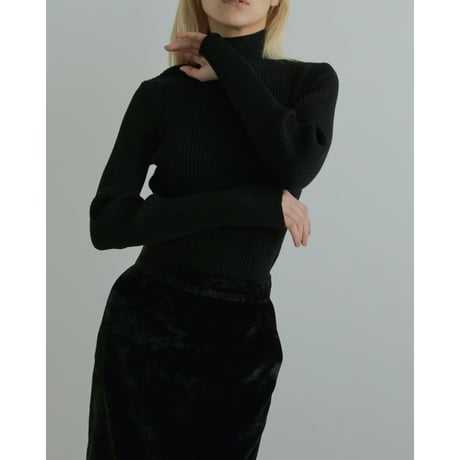 【anuke】Slit Turtle Knit※11月上～12月上