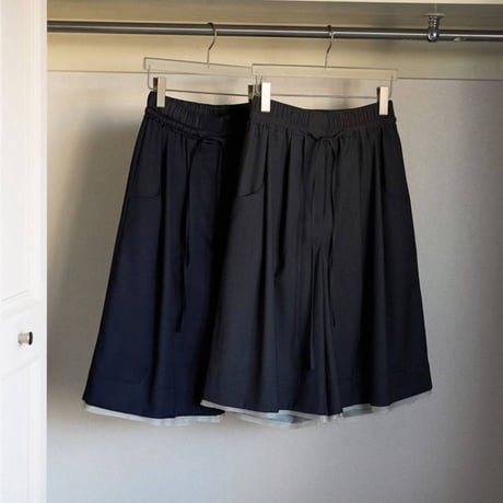 【anuke】Hightwist Half Pants　※納期8月下旬～9月下旬