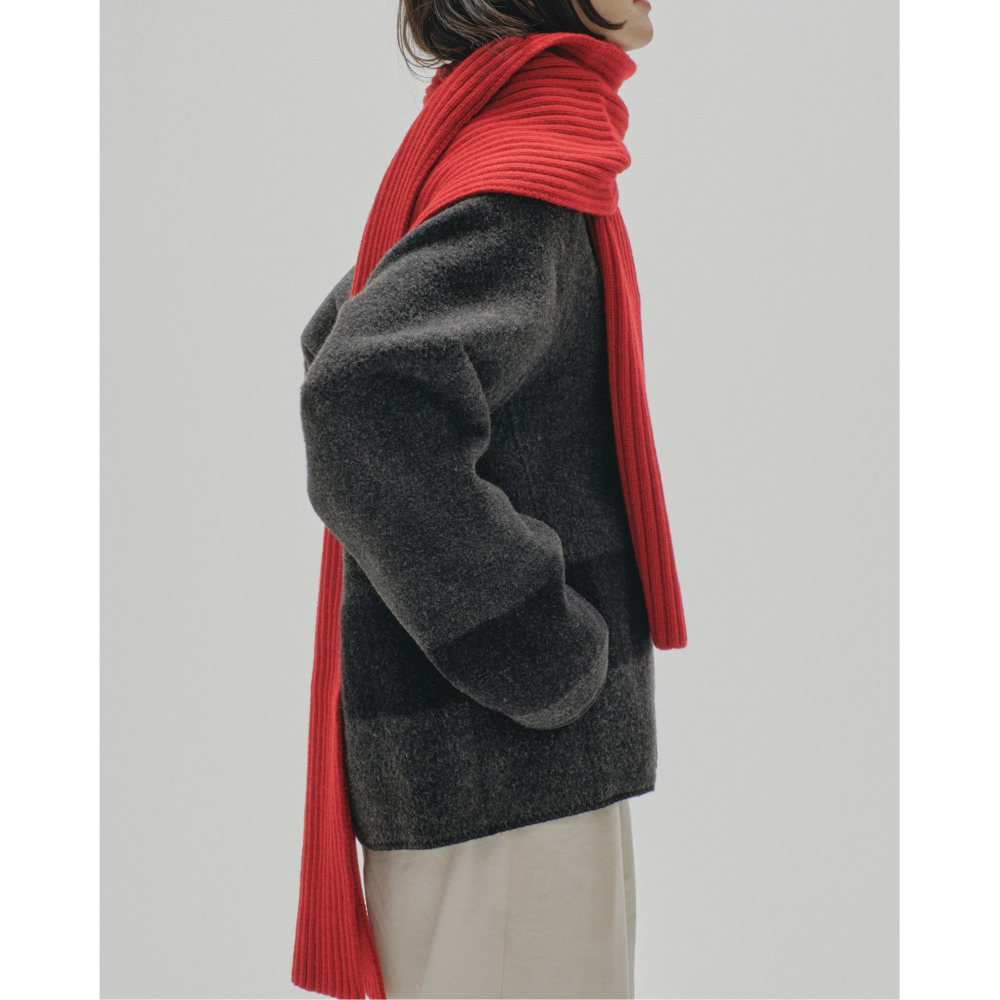 TODAYFUL】Rib Knit Muffler ※11月下旬~12月中旬頃 発送予定 TODAYFUL】Rib Knit Muffler ※11月下旬~12月中旬頃 発送予定