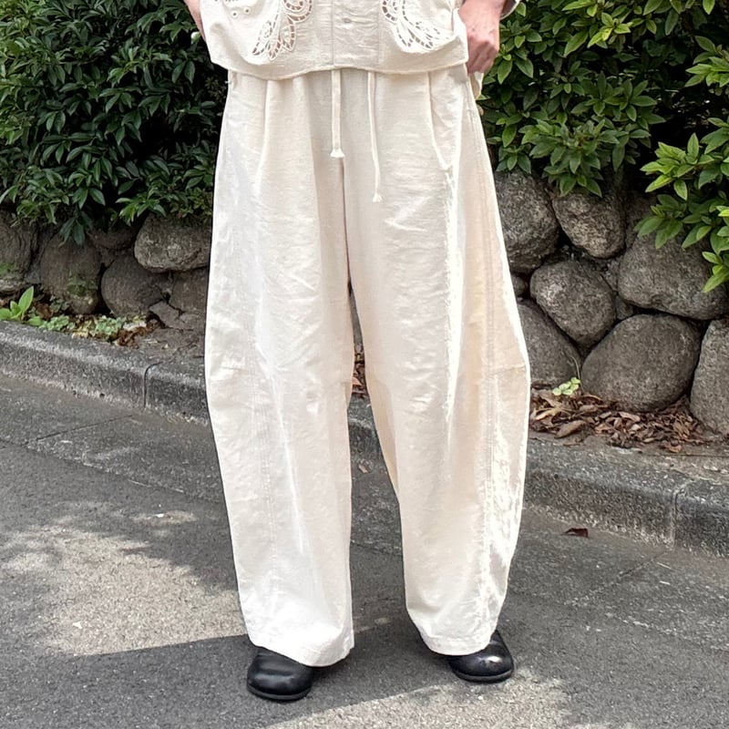 PRIORITY】裏起毛カーヴィーパンツ | selectshop kusukusu