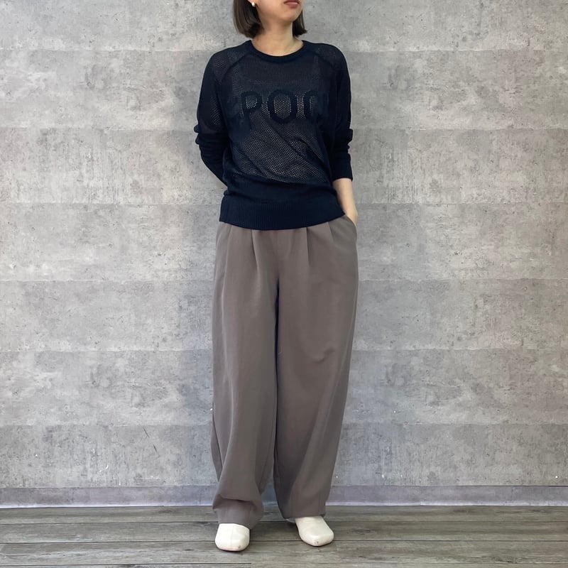 再販✨【Anna Kerry】ワイドコクーンパンツ | selectshop kusukusu 