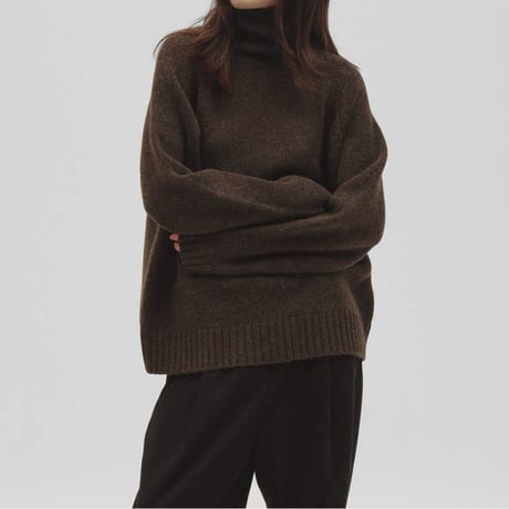 【TODAYFUL】Wool 100% Turtle Knit　※納期12月中旬～1月中旬