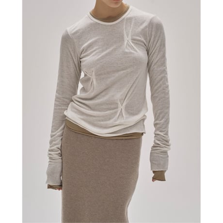 【TODAYFUL】Tuck Layered Long T-shirts   ＊