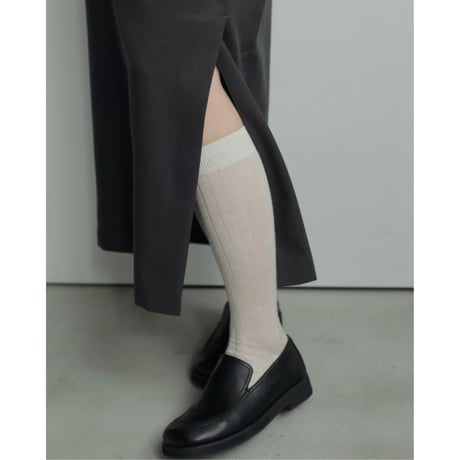 【anuke】Heather Stretch Middleskirt※9月中～10月中