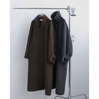 【anuke】Soutiencollar Over Coat　※納期11月中旬～12月中旬