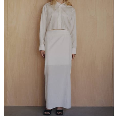 【anuke】Sheer Compact Shirts　納期：7月上旬～8月上旬