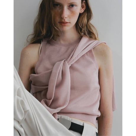 【anuke】Highgauge Sheer Tanktop