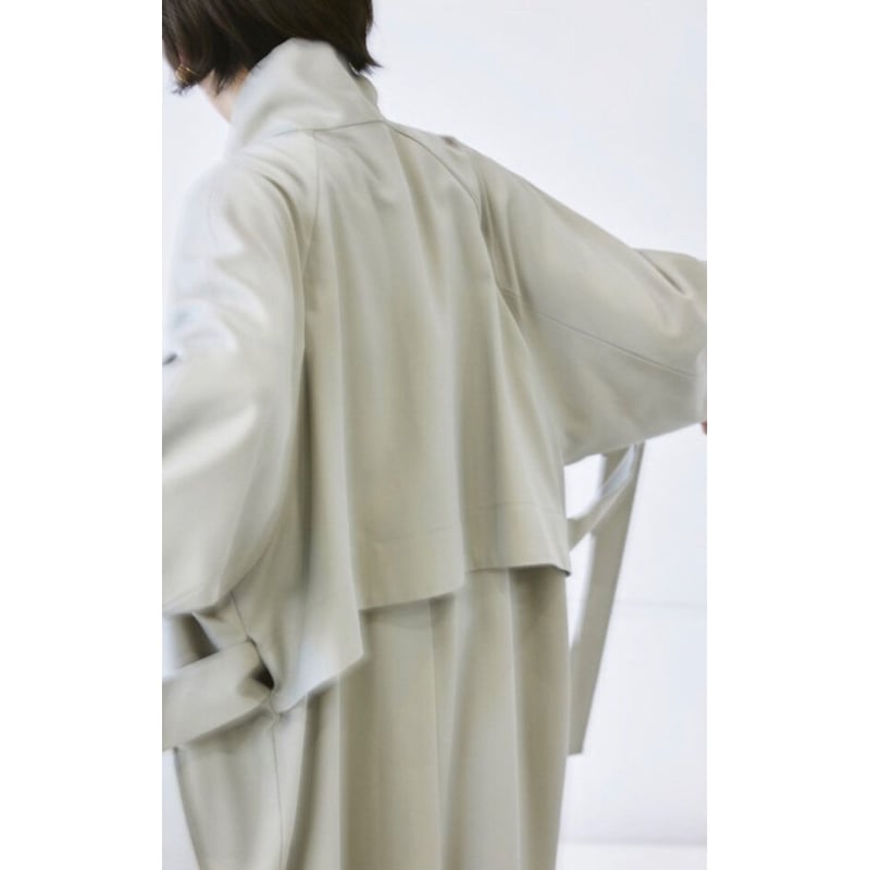 Standcollar Trench Coat | selectshop kusukusu Standcollar Trench Coat | selectshop kusukusu