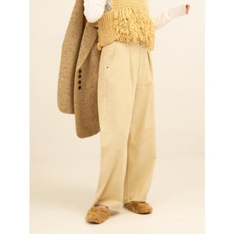 【YENN】WASHED CORDUROY PT