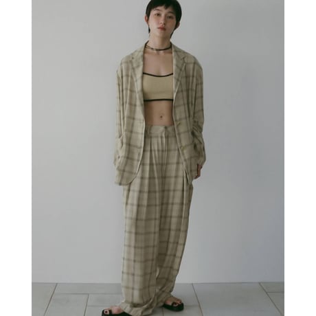 【anuke】Check Over Jacket