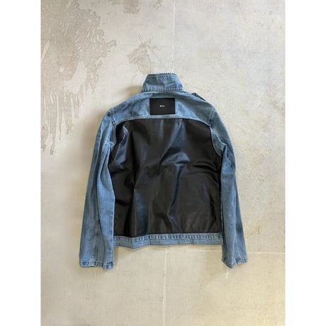 【M.U.L.】DENIM RIDERS JACKET(LEATHER)　MULW-2068