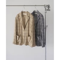 【anuke】Check Over Jacket
