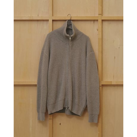 【TODAYFUL】Zipup Knit Cardigan　※納期12月上旬～1月上旬