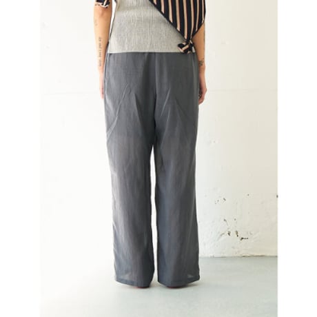 【YENN】SHEER STRIPE EASY PT
