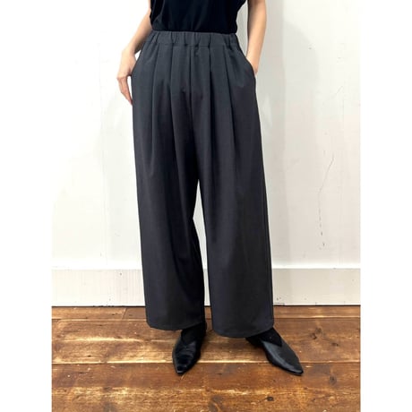 【siro de labonte】tuck easy pants