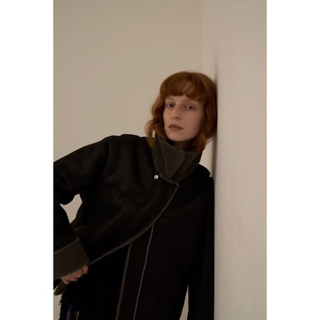 【Boutique Ordinary】Reversible Faux Shearling Jacket  ※納期9/末～10/末