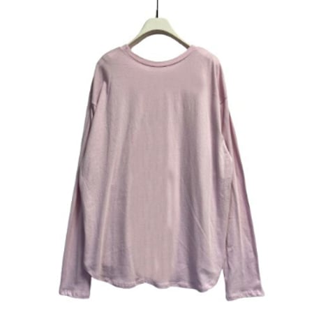 【CHIGNON】LAUNDRY発泡ﾛｺﾞTee　納期：11月中旬～12月中旬