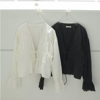 【anuke】Vneck Lace Blouse   ＊