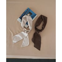 【anuke】Satin Hair Turban　※納期5月中旬～6月中旬