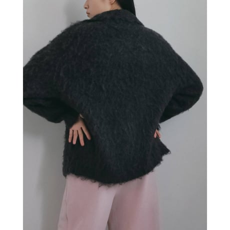 【anuke】Brushed Knit Jacket　※納期11月中旬～12月中旬