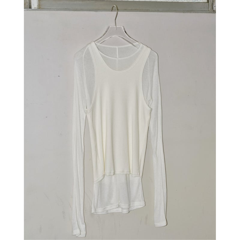 TODAYFUL】Layered Sheer Long T-shirts | selects