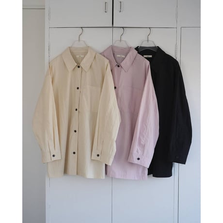 【anuke】Over Pocket Shirts