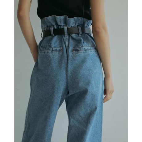 【anuke】Waist Tuck Denim