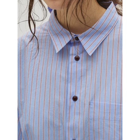 【TODAYFUL】Stripe Pocket Shirts