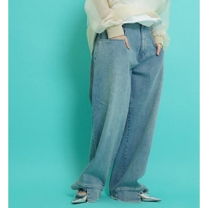 CYAN TOKYO ドレープPKデニムZIP JK CYAN TOKYO ドレープPKデニムZIP JK