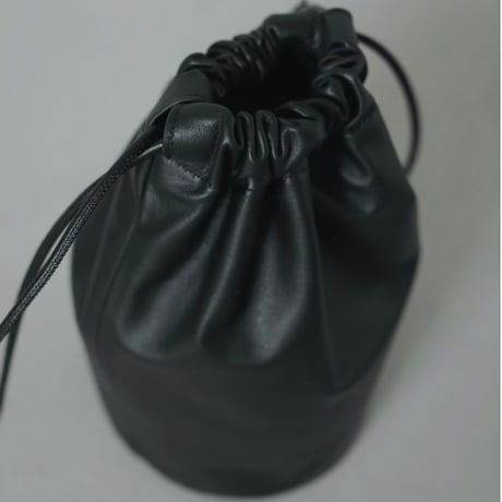 【anuke】Leather Tube Bag　※納期1月下旬〜2月下旬