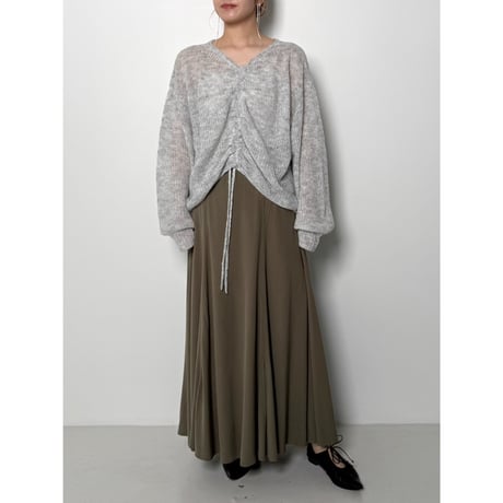 【CHIGNON】ｼｱｰﾙｰｽﾞﾄﾞﾛｽﾄﾆｯﾄ　納期：12月中旬～1月中旬