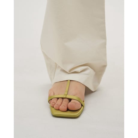 【TODAYFUL】Satin Strap Sandals　※納期 5月中旬〜6月中旬