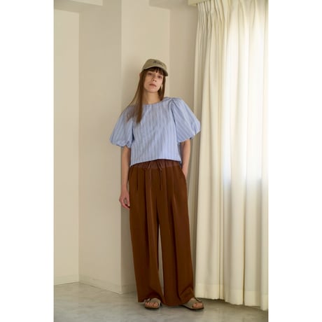【Boutique Ordinary】Combination Tuck Pants