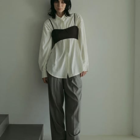 【anuke】 Chambray Over Shirts　※納期2月中旬〜3月中旬