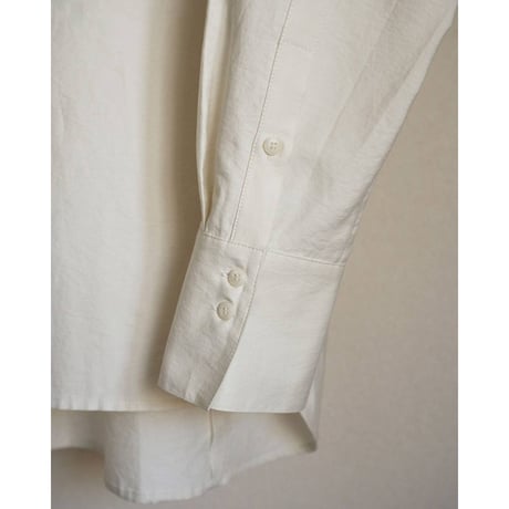 【anuke】Cachecoeur Cotton Shirts　※納期8月下旬～9月下旬