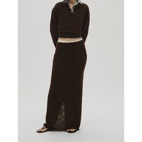 【TODAYFUL】Miniboucle Knit Skirt　※納期2月下旬〜3月下旬