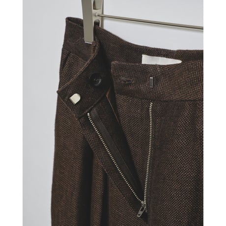 【TODAYFUL】Tuck Linen Trousers  ※納期3/上～4/上