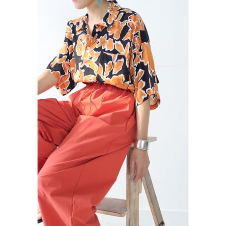 【Le Melange】プリント柄シャツ