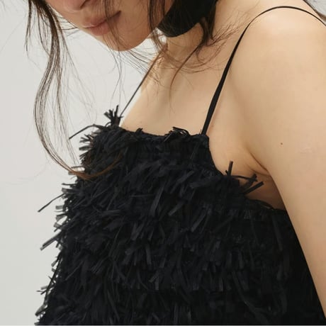 【TODAYFUL】Tapeyarn Jacquard Camisole　※納期5月上旬〜6月上旬