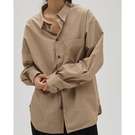 【TODAYFUL】Stripe Pocket Shirts