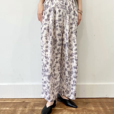 【siro de labonte】tuck wide pants